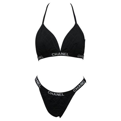 vintage chanel bikinis|Chanel vintage outfits.